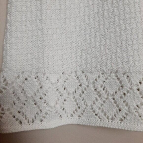 NWT KISMET Penny Knit Scoop Neck Light  Knitted Tank Top White Sz S - Picture 7 of 10